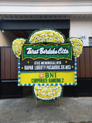 Papan Bunga Duka di Cijeler