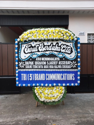 Papan Bunga Duka di Cijeler